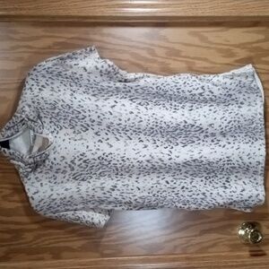 Chaus, Silk, Angora, Preppy, Animal Print, causal, Office Causal, academ…